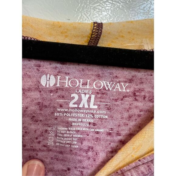 Holloway Ladies Game Day Hooded Top Woman’s Size 2XL - Picture 6 of 9